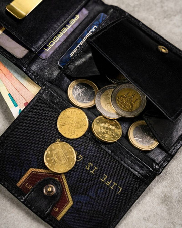 Geschenkset: Herren Geldbörse aus Leder, Etui und Schlüsselanhänger – Peterson