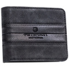 Kleine, schwarze Herren Geldbörse aus Öko-Leder – Peterson
