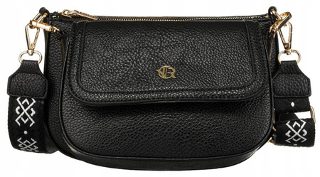 Doppelte Damen Umhängetasche mit Geldbörse aus Öko-Leder – Rovicky