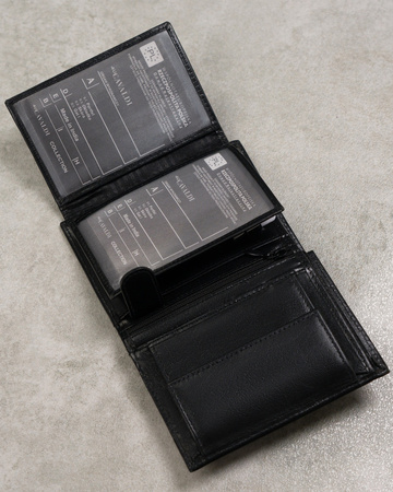 Kartenetui aus Leder mit RFID-Schutz – Cavaldi