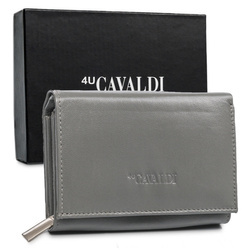 Damen Geldbörse aus Leder mit Fotofach und RFID Schutz – 4U Cavaldi