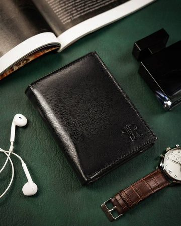 Große Herren Geldbörse aus Echtleder – Rovicky