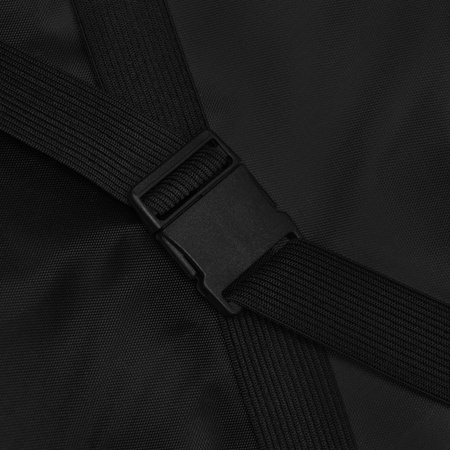 Reise-Rucksack aus Polyester in Schwarz, zweifach unterteilt und ideal als Handgepäck - Peterson