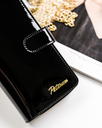 Lackierte Damen Geldbörse für Karten – Peterson