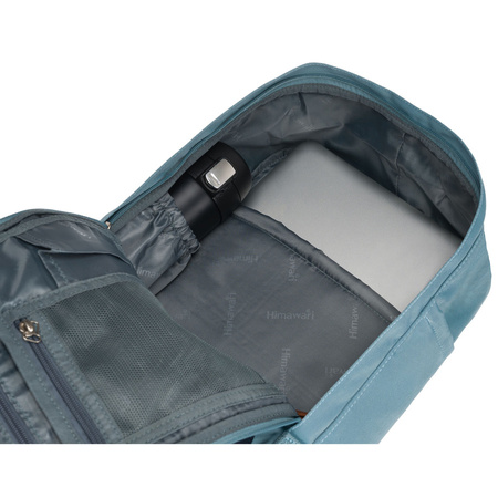 Städtischer Rucksack in Hellblau mit Laptopfach – Himawari