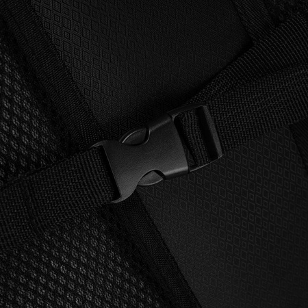 Geräumiger Wanderrucksack aus Polyester in Schwarz – Peterson