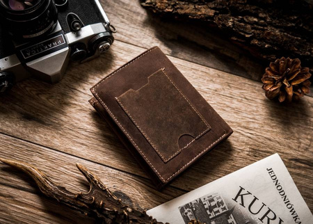 Herren Geldbörse aus Leder ohne Verschluss mit RFID-Schutz – Peterson