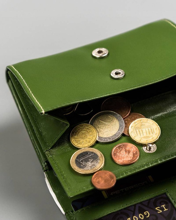 Mittlere Damen Geldbörse aus Echtleder – Peterson