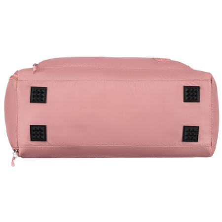 Rosa Wochenend-Reisetasche mit seitlichem Schuhfach – Peterson