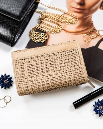 Elegante Damen Geldbörse aus Echtleder – Rovicky