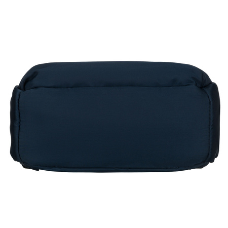 Granatblauer Damen-Nylon-Rucksack mit verstellbaren Schultergurten und Reißverschluss – Peterson