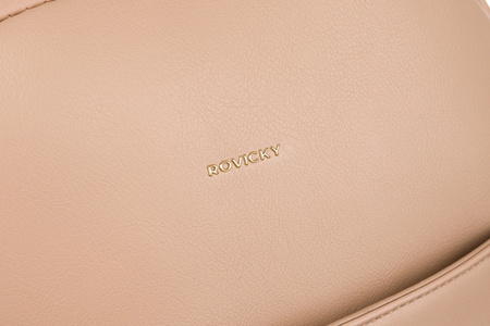 Großer Damen Rucksack aus Öko-Leder – Rovicky