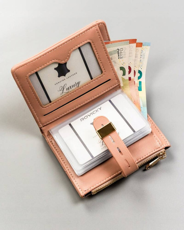 Damen Geldbörse aus Öko-Leder mit Kartenfächereinsatz – 4U Cavaldi