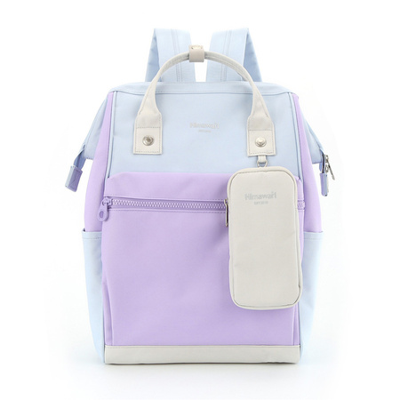 Pastellfarbener Reise-Rucksack A4 mit Etui – Himawari