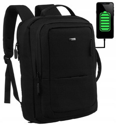Reiserucksack mit Laptopfach und USB-Anschluss – Peterson