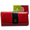 Klassische rote Damen Geldbörse aus Lackleder – Peterson