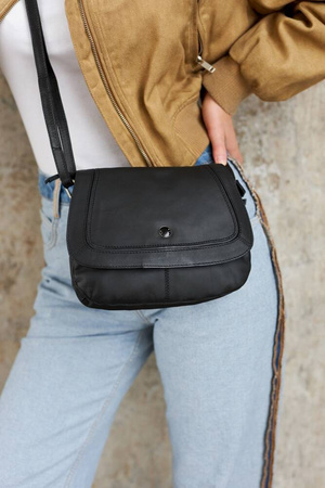 Damen Umhängetasche aus echtem Leder – Peterson
