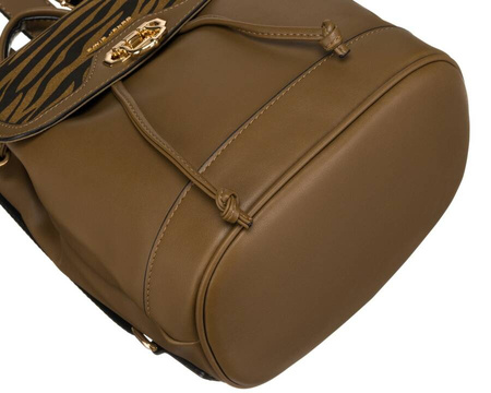 Städtischer Damen Rucksack mit Klappe aus Öko-Leder – David Jones