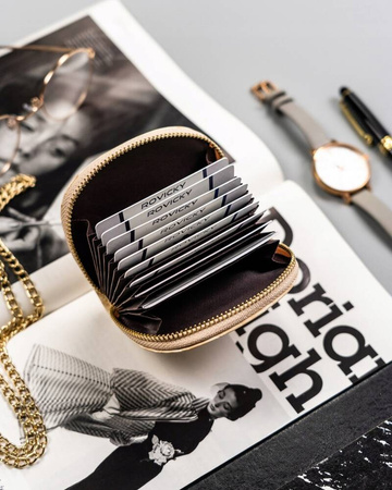 Kleine Damen Münzbörse mit Reißverschluss – Milano Design