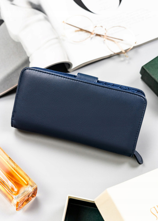 Geräumige große Damen Geldbörse aus Öko-Leder – 4U Cavaldi