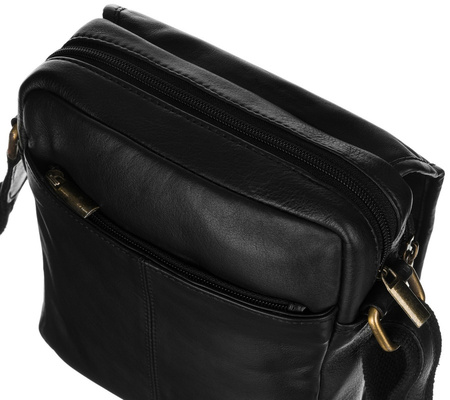 Herren Umhängetasche aus Leder – Peterson