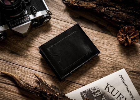 Herren Geldbörse im Querformat aus Echtleder – Peterson