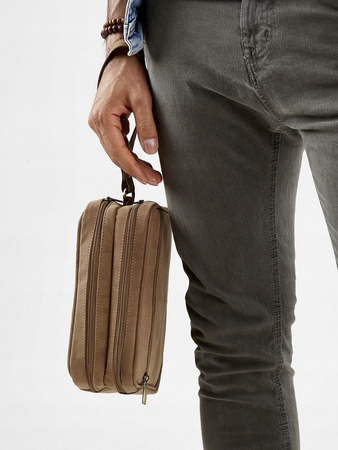 Leder Herren Handgelenktasche – Always Wild