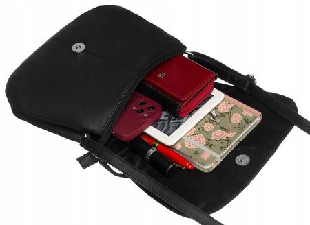 Damen Umhängetasche aus echtem Leder – Peterson