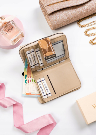 Stilvolle Damen Geldbörse aus Echt- und Öko-Leder – 4U Cavaldi