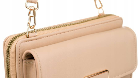 Mini Damen Umhängetasche mit Geldbörsenfunktion und abnehmbarem Riemen – 4U Cavaldi