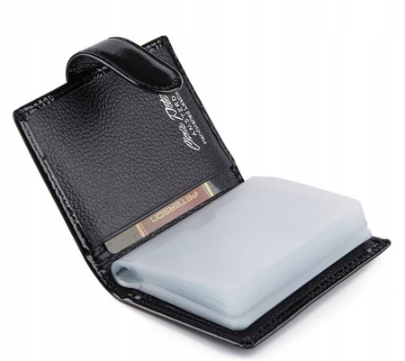 Dokumentenetui aus lackiertem Leder – Peterson