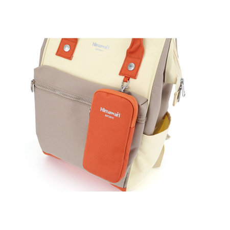 Multifunktionaler Laptop-Rucksack in Bordeaux-Grün – Himawari