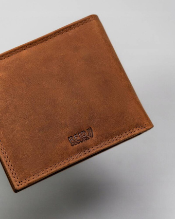 Geschenkset: Große Herren Geldbörse aus Leder und Schlüsselanhänger – Peterson