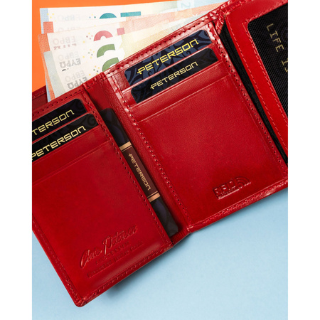 Damen Geldbörse mit Fächern für Ausweise und Bargeld – Peterson
