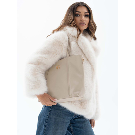 Geräumige 2-in-1 Damentasche aus Öko-Leder – Rovicky