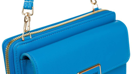 Mini Damen Umhängetasche mit Geldbörsenfunktion und abnehmbarem Riemen – 4U Cavaldi