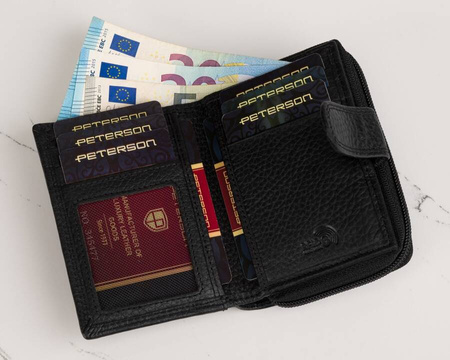 Klassische Crossbody Umhängetasche mit Geldbörse – Peterson