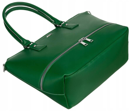 Stilvolle Damen Shopper aus Öko-Leder mit abnehmbarem Riemen – Rovicky