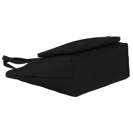 Stilvolle Damen Shopper aus Polyester in Schwarz mit bequemen Henkeln – Peterson