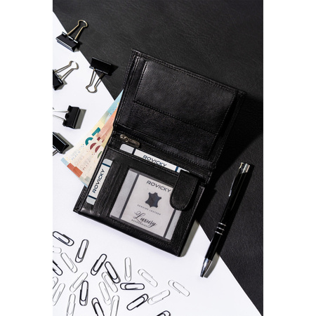 Herren Geldbörse aus Leder mit RFID-Schutz – Always Wild