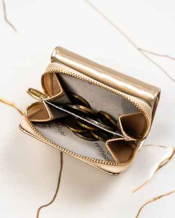 Elegante Damen Geldbörse aus lackiertem Öko-Leder – Peterson