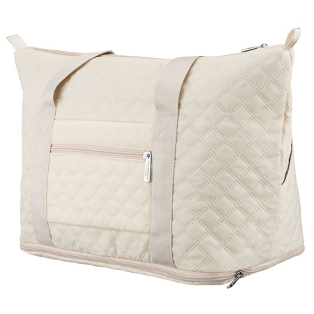 Beige Trainingstasche aus Polyester, mit einem Fach - Peterson