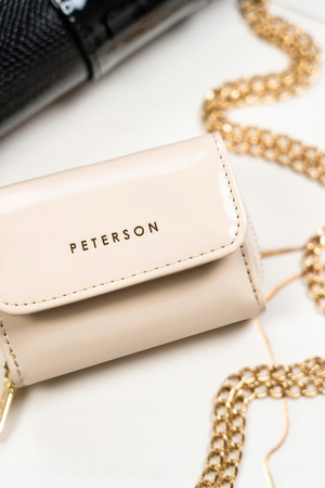 Elegante Damen Geldbörse aus lackiertem Öko-Leder – Peterson