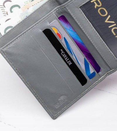 Damen Geldbörse hochformat aus echtem Leder – 4U Cavaldi