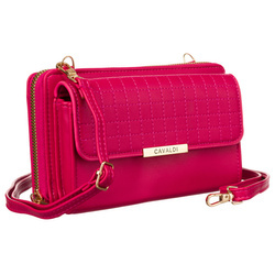 Elegante Mini Damen Handtasche-Geldbörse mit langem, abnehmbarem Riemen – 4U Cavaldi