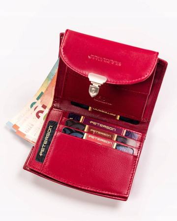Damen Geldbörse aus echtem Leder – Peterson