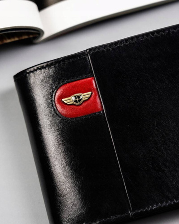 Große Herren Geldbörse aus echtem Leder mit RFID-Schutz – Peterson