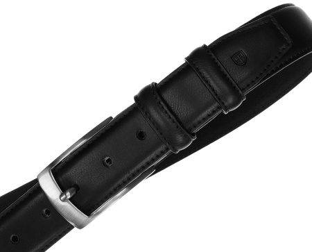 Glatter Herren Gürtel aus Leder für Anzug – Peterson