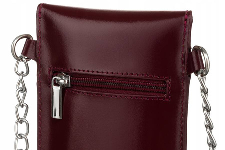 Mini Damen Umhängetasche-Geldbörse aus echtem Leder – 4U Cavaldi