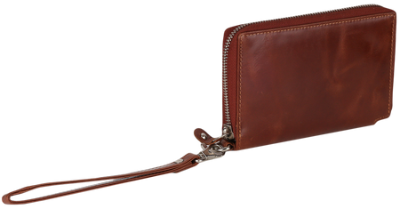 Etui-Geldbörse für Karten aus Echtleder